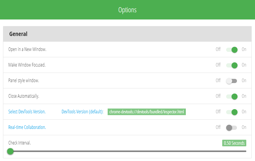 NIM options